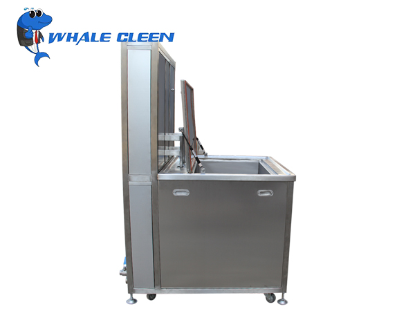 Lifting and throwing type ultrasonic cleaning machine